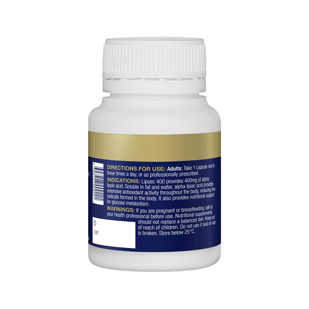 BioCeuticals  Lipoec 400 60 Capsules