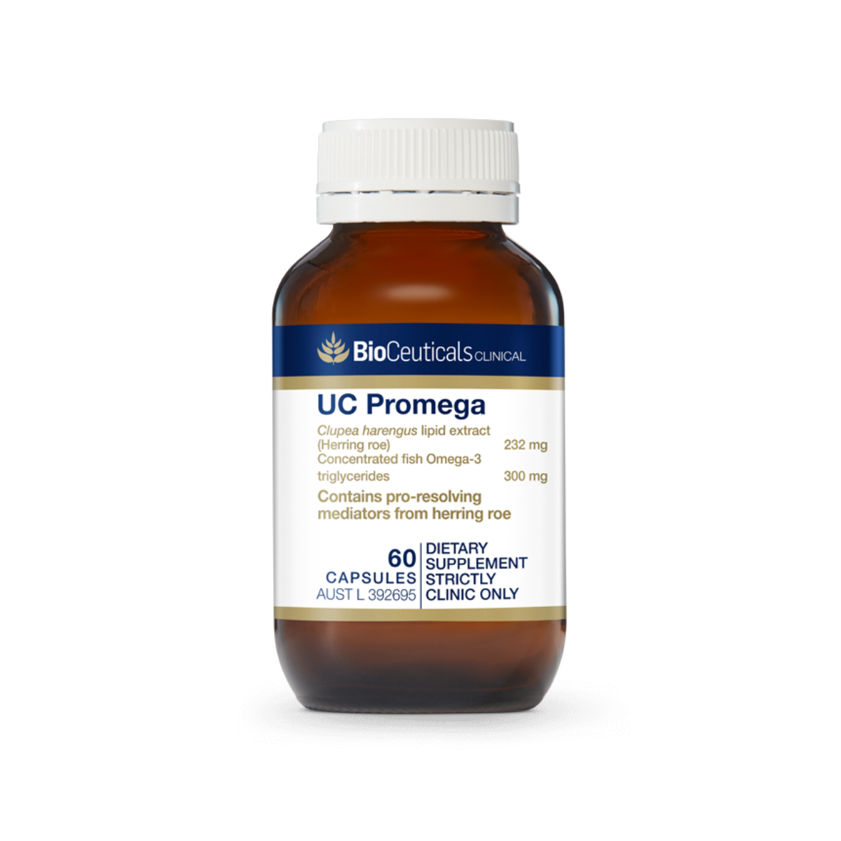 BioCeuticala Clinical UC Promega 60 Capsules