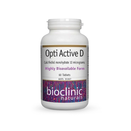 Bioclinic Naturals Opti Active D 60 Tablets