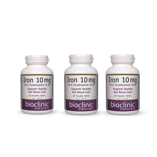 bioclinic naturals Iron 10 mg Tablets