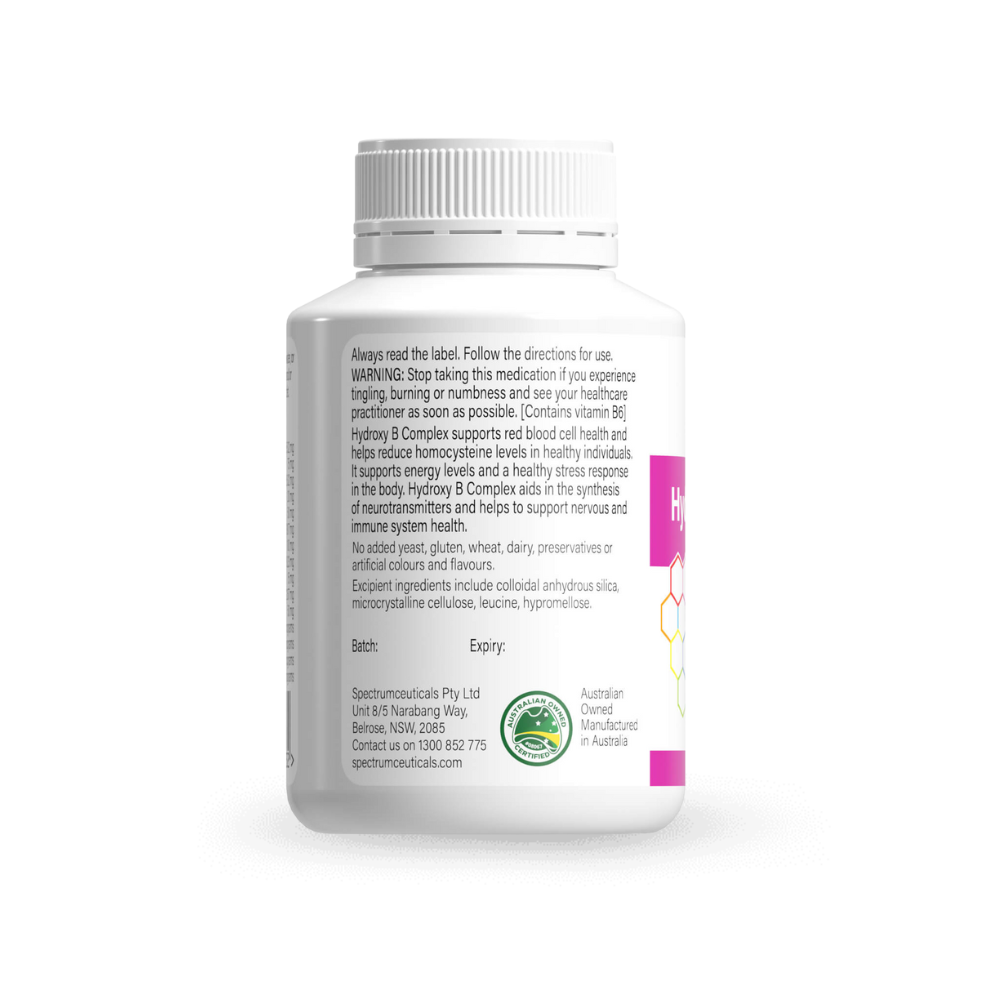 Hydroxy B Complex 90 Capsules