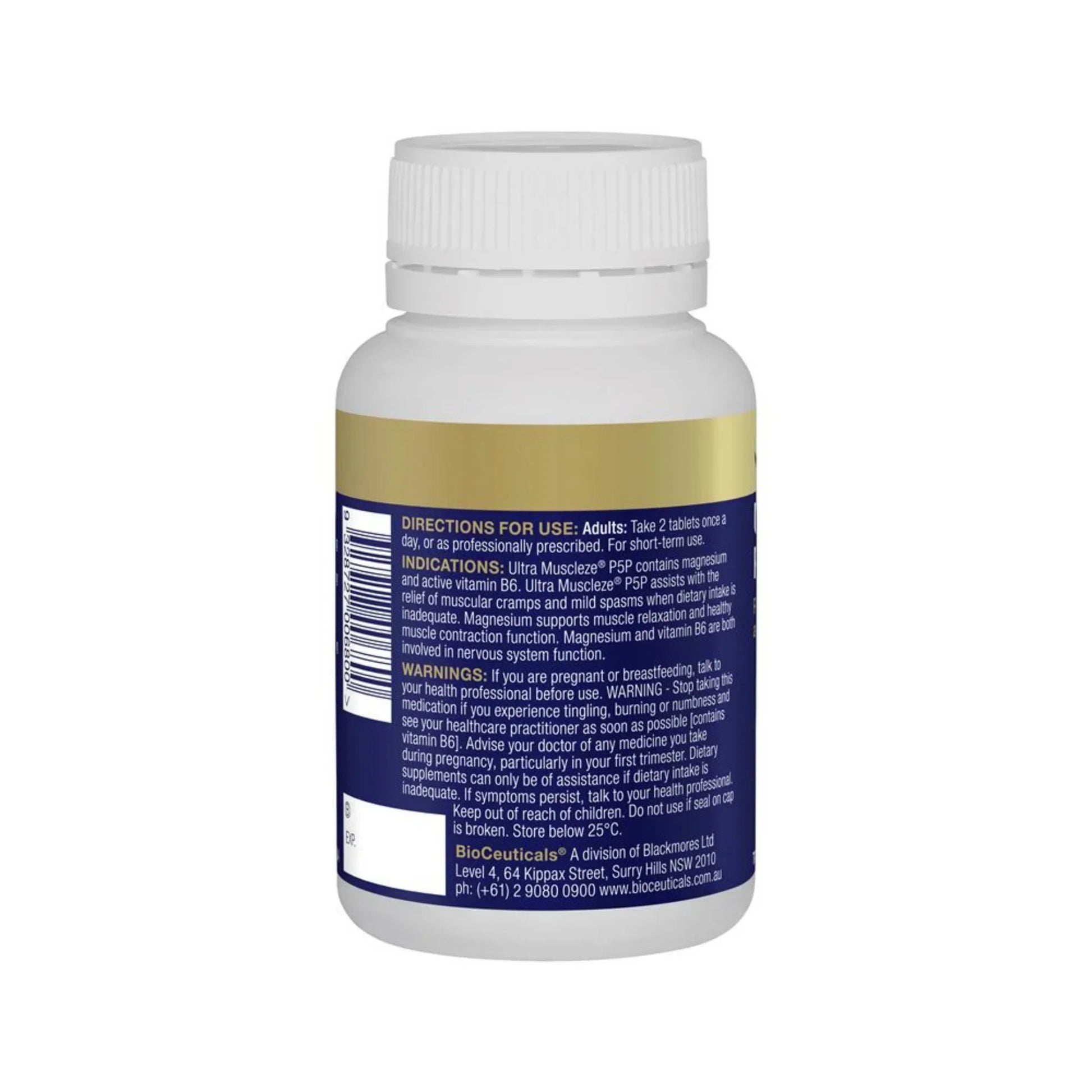 BioCeuticals Ultra Muscleze P5P 60 Tablets